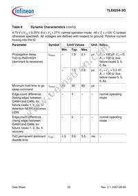 TLE62543GXUMA2 Datasheet Page 22