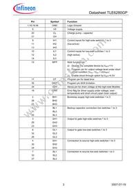 TLE6280GPAUMA2 Datasheet Page 3