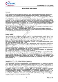 TLE6280GPAUMA2 Datasheet Page 4