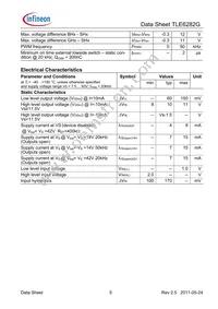 TLE6282GXUMA1 Datasheet Page 5