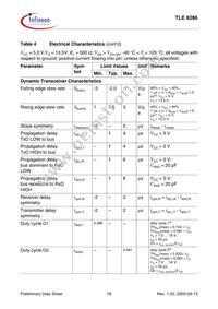 TLE6286G Datasheet Page 18