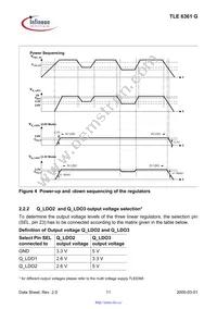 TLE6361GNUMA1 Datasheet Page 11