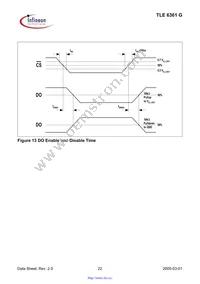 TLE6361GNUMA1 Datasheet Page 22