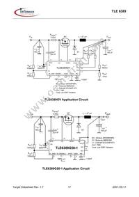 TLE6389G501NTMA1 Datasheet Page 17