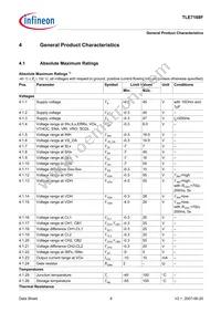 TLE7188F Datasheet Page 8