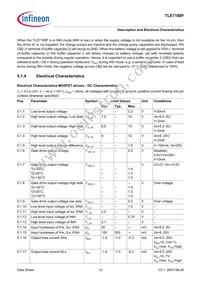 TLE7188F Datasheet Page 13