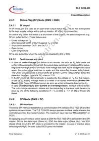 TLE7209-2R Datasheet Page 9