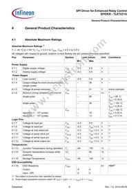 TLE7231GXUMA1 Datasheet Page 9