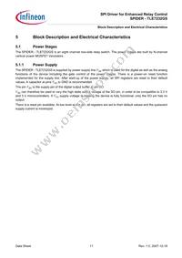 TLE7232GS Datasheet Page 11