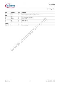 TLE7234EXUMA1 Datasheet Page 9