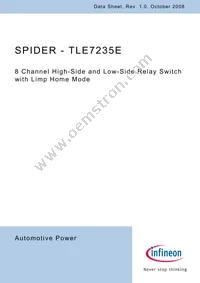 TLE7235E Datasheet Cover