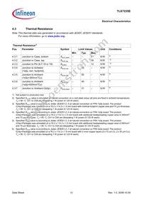 TLE7235E Datasheet Page 12