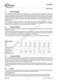 TLE7235G Datasheet Page 13