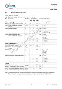TLE7235G Datasheet Page 15