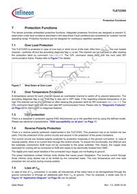 TLE7235G Datasheet Page 21