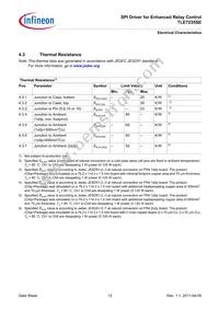 TLE7235SEXUMA1 Datasheet Page 12