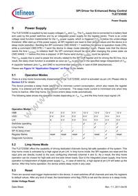 TLE7235SEXUMA1 Datasheet Page 13
