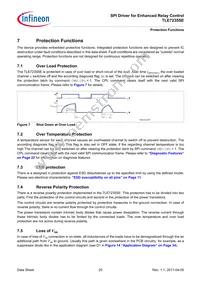 TLE7235SEXUMA1 Datasheet Page 21