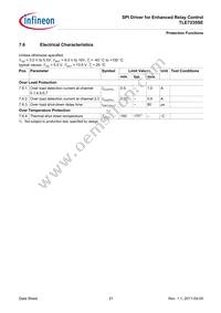 TLE7235SEXUMA1 Datasheet Page 22