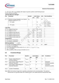 TLE7236G Datasheet Page 11