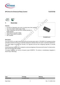 TLE7237GSFUMA1 Datasheet Page 3