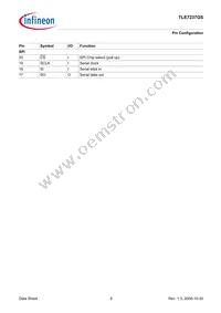 TLE7237GSFUMA1 Datasheet Page 9