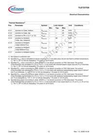 TLE7237GSFUMA1 Datasheet Page 12