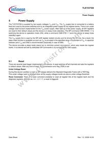 TLE7237GSFUMA1 Datasheet Page 13