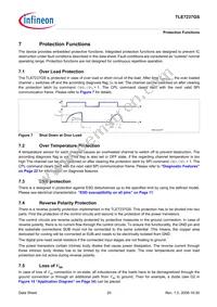 TLE7237GSFUMA1 Datasheet Page 20