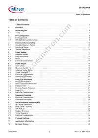 TLE7238GSXUMA1 Datasheet Page 2