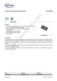 TLE7238GSXUMA1 Datasheet Page 3