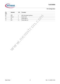 TLE7238GSXUMA1 Datasheet Page 9