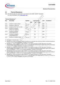 TLE7238GSXUMA1 Datasheet Page 12