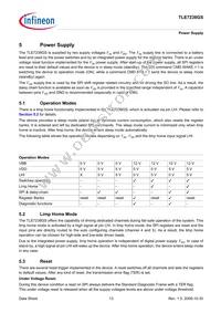 TLE7238GSXUMA1 Datasheet Page 13