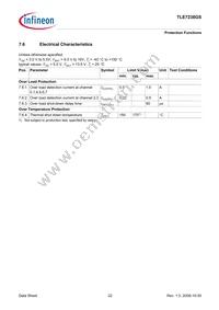 TLE7238GSXUMA1 Datasheet Page 22