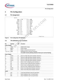 TLE7239GSFUMA1 Datasheet Page 8
