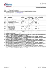 TLE7239GSFUMA1 Datasheet Page 12