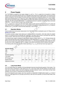 TLE7239GSFUMA1 Datasheet Page 13