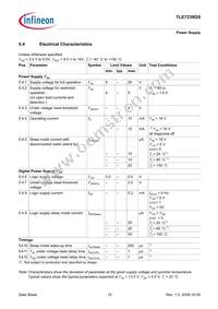 TLE7239GSFUMA1 Datasheet Page 15