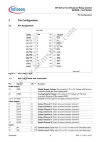 TLE7243SLXUMA2 Datasheet Page 6