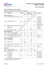 TLE7243SLXUMA2 Datasheet Page 15