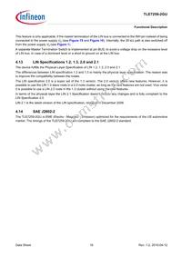 TLE72592GUXUMA1 Datasheet Page 16