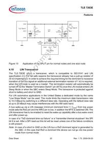 TLE7263E Datasheet Page 20