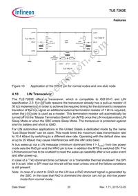 TLE7263EXUMA2 Datasheet Page 20