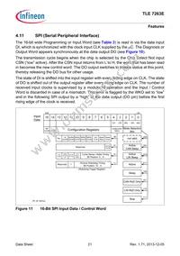 TLE7263EXUMA2 Datasheet Page 21
