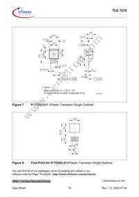 TLE7270DNTMA1 Datasheet Page 19