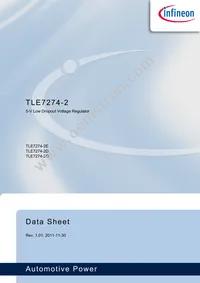 TLE72742GATMA1 Datasheet Cover