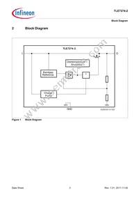 TLE72742GATMA1 Datasheet Page 3