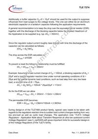 TLE7274DNTMA1 Datasheet Page 8