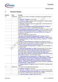 TLE72792GV26XUMA1 Datasheet Page 22